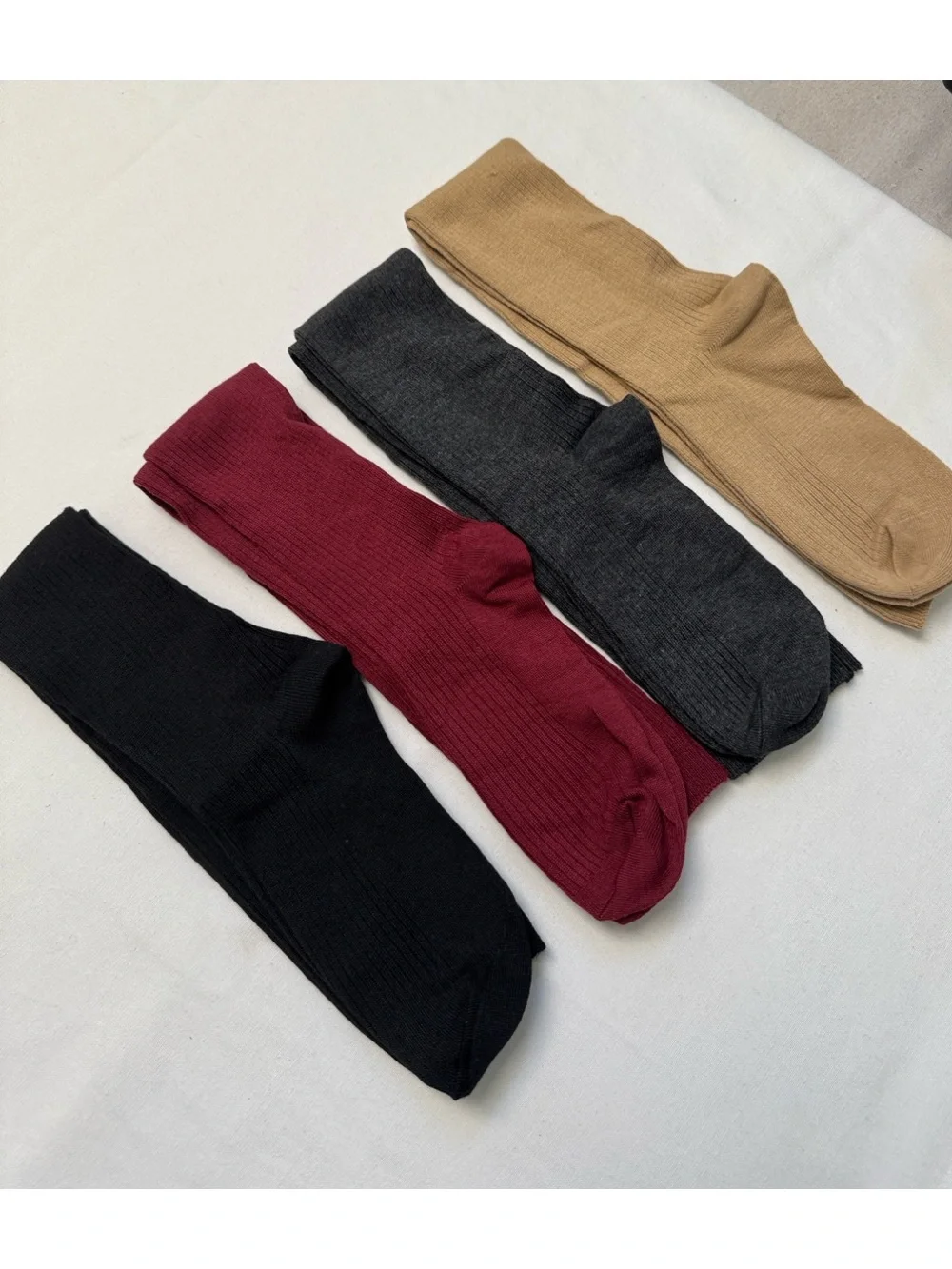 Socks Bundle Of 4 New Thigh Over The Knee Knit Long Socks